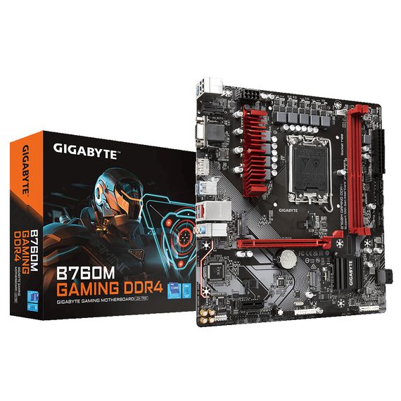 Материнська плата GIGABYTE B760M GAMING DDR4 | Зображення 1