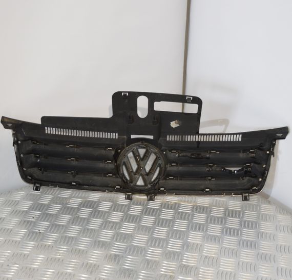 Решітка радіатора VW Volkswagen Polo IV 9N чорна хром 2001-2009 Фольксваген Поло 6Q0853651D | Зображення 3