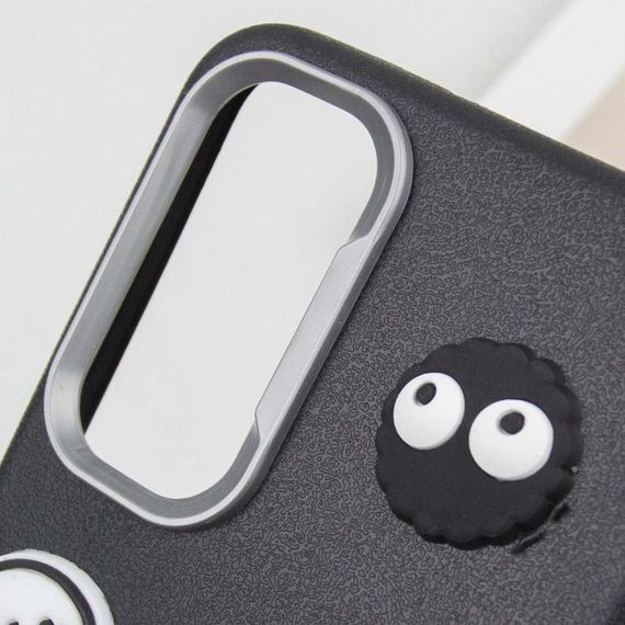 Чохол TPU Leather Toys для Samsung Galaxy S24 FE Monster / Black | Зображення 3