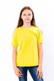 Футболка для дівчинки (підліткова) Носи своє 170 Жовтий (p-11074-120016)