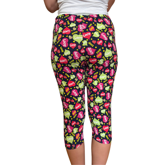 Бриджі жіночі з принтом бавовна. Лосини жіночі. Бриджі повсякденні, для спорту, домашні S/M | Зображення 2