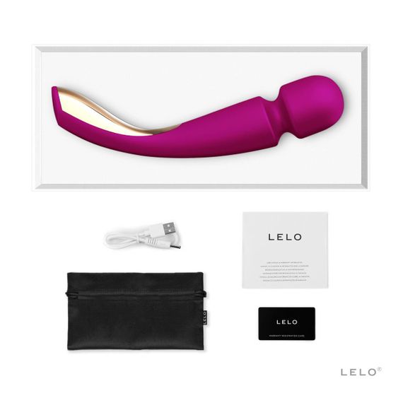 Вібромасажер LELO Smart Wand 2 Medium Deep Rose | Зображення 2