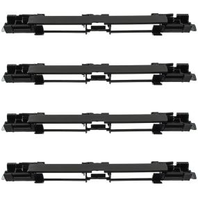 Opel Astra III H (від 2004-) заглушки кліпси рейки даху чорні (4 шт комплект), Опель Астра 3