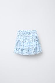 Підліткова спідниця-шорти для дівчинки Zara 148 см Блакитна (26021007D)
