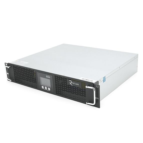 ДБЖ ONLINE Ritar RT-2KSLI-LCD, RACK 2000VA (2000Вт) | Зображення 1
