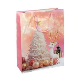 Пакет подарочный "Новый год" 2580-4 размер 18х21,5х8 см
