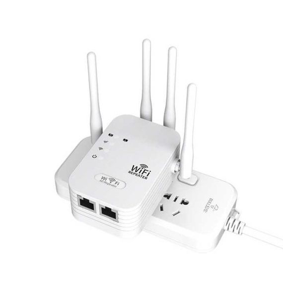 Репітер підсилювач сигналу ретранслятор Wi-Fi роутер 300Мбіт ∙ Wi-Fi ретранслятор 2.4G з 6 антенами | Зображення 4