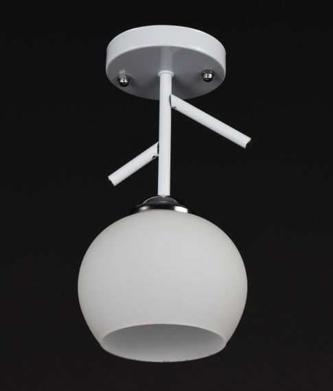 Люстра стельова на 1 лампочку 27807 Білий 26х13х13 см.