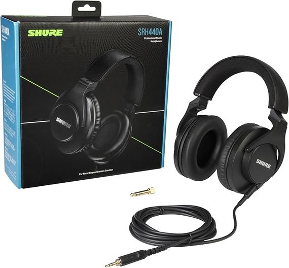 Навушники Shure SRH440A Professional Studio Black | Зображення 4