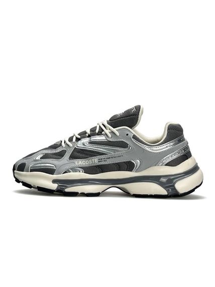 Мужские кроссовки Lacoste L003 2K24  Grey Silver(текстиль) A3922 46