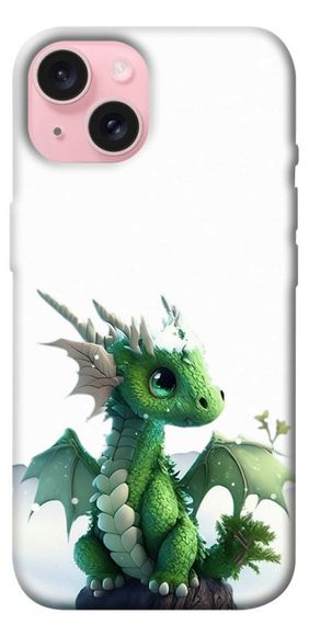 Чохол з картинкою New Year's animals 2 для Apple iPhone 15 (6.1")