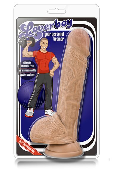 Фалоімітатор LOVERBOY YOUR PERSONAL TRAINER LATIN, Коричневий | Зображення 1