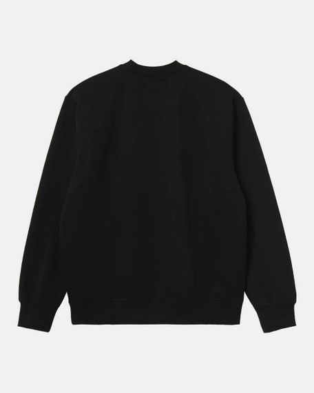Світшот Carhartt WIP Mens Carhartt Sweatshirt Black XL | Зображення 1