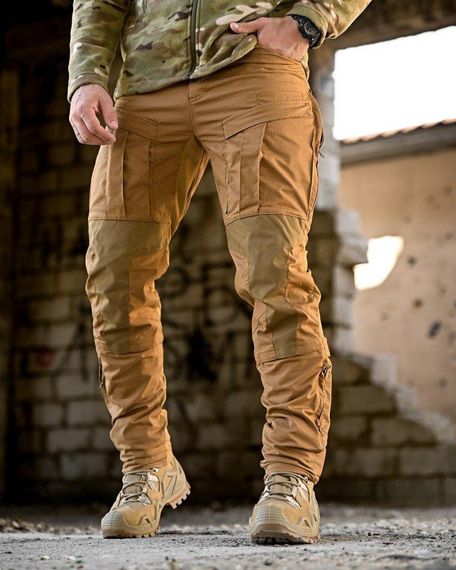 Зимові штурмові тактичні штани SUB-ZERO койот   ПП7968