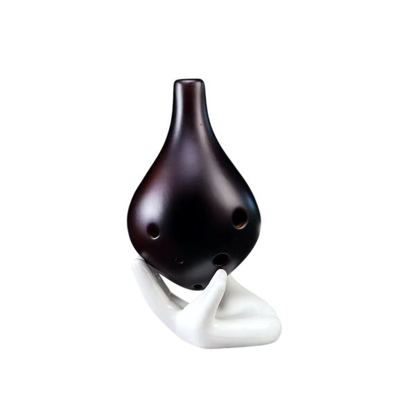 Окарина Alfabeto OC6T-BR // Tuba Ceramic Ocarina (Brown) (зозуля, свищик, свисткова флейта)