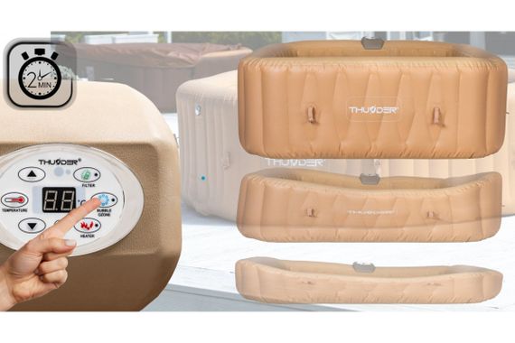 Джакузі-SPA надувне Thunder FRAPPE 6-місне | Зображення 1