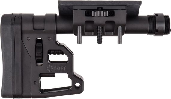 Приклад MDT Skeleton Carbine Stock 9.75'. Матеріал - алюміній. Колір - чорний | Зображення 3