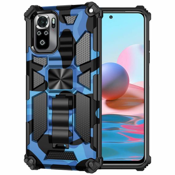 Протиударний чохол Tactics Military для Xiaomi Redmi Note 11 Pro 4G / 11 Pro 5G / Note 12 Pro 4G колір Синій | Зображення 1