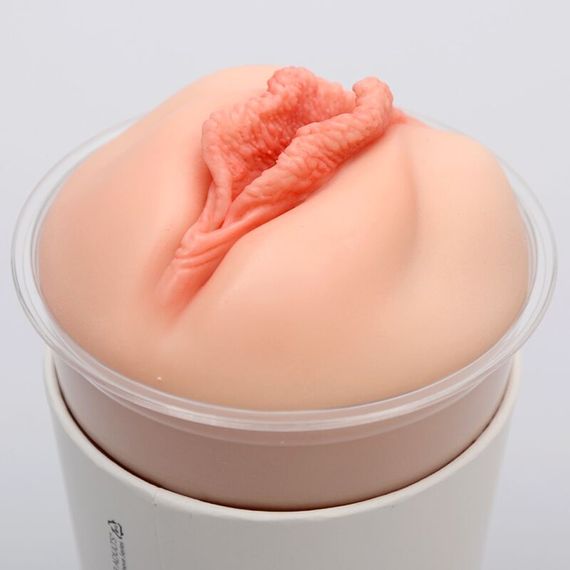 Мастурбатор-вагіна Naked Factory Cup Sleeve V–3, наскрізний | Зображення 3