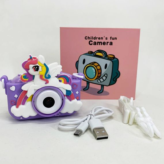 Детский фотоаппарат X2A Purple DN-51 | Зображення 9