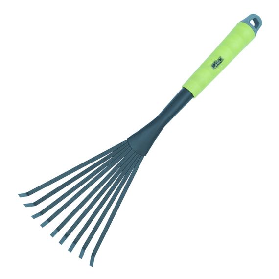 Мини грабли веерные 390 мм эпоксидное покрытие Werk 81071