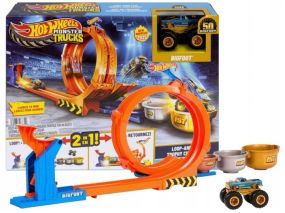 Трек Hot Wheels Monster Trucks Бігфут 50-річчя Петля Стрибок за трофеєм