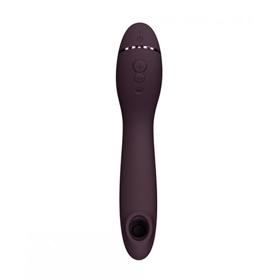 Вібратор для точки G c вакуумною стимуляцією Womanizer OG Aubergine Sex Aura | Зображення 7