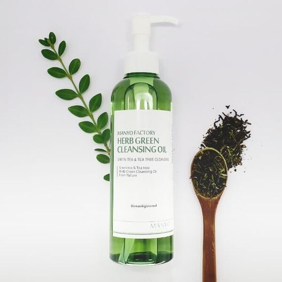 Гидрофильное масло MANYO Sensitive Herb Cleansing oil blackheads на основе комплекса трав  200 мл