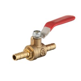 Кран кульовий повітряний, латунь, на шланг 8 мм, STORM INTERTOOL PT-18941