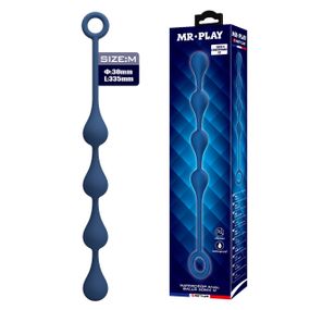 Анальні кульки MR PLAY Waterdrop Anal Balls, 33,5 см, розмір M Sex Aura