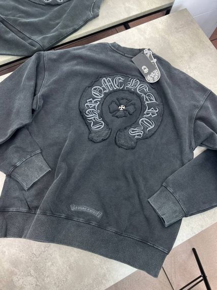 Світшот Chrome Hearts Gray sg296 | Зображення 3
