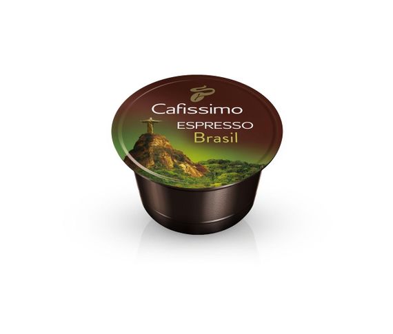 Кофе в капсулах Tchibo Caffitaly Cafissimo Espresso Brasil 96шт Германия большая пачка капсул | Зображення 2