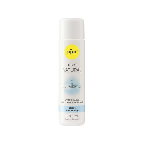 Лубрикант на водній основі pjur MED Natural glide 100 мл спеціально для сухої та чутливої ​​шкіри