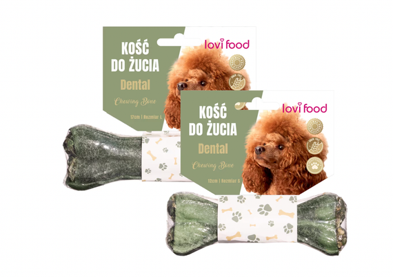 Ласощі у вигляді жувальної кістки Lovi Food.(шалфей/яловичіна) S-12см