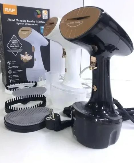 Вертикальный ручной отпариватель RAF R.7047B с функцией дезинфекции, 1600Вт, 30г/мин | Зображення 1