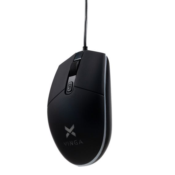 Мишка Vinga MSG-100 Black | Зображення 5