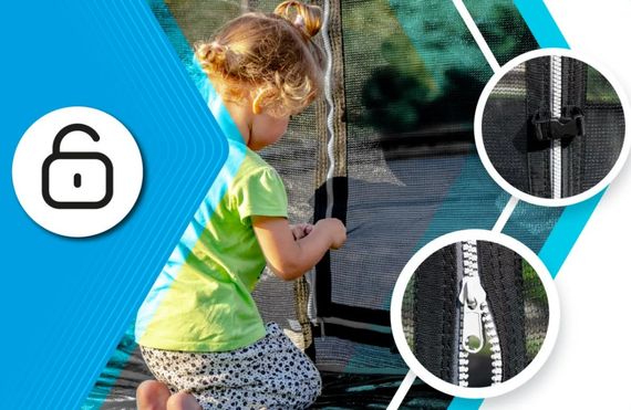 Батут із внутрішньою сіткою THUNDER Inside Elite 10FT 305 см Black | Зображення 2