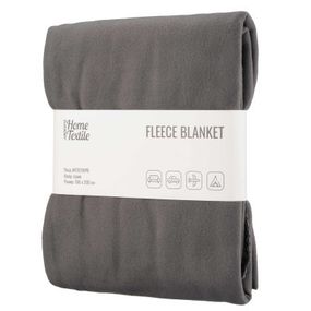 Плед Ardesto Flannel 100% поліестер, сірий 160х200 см (ART0709PB)