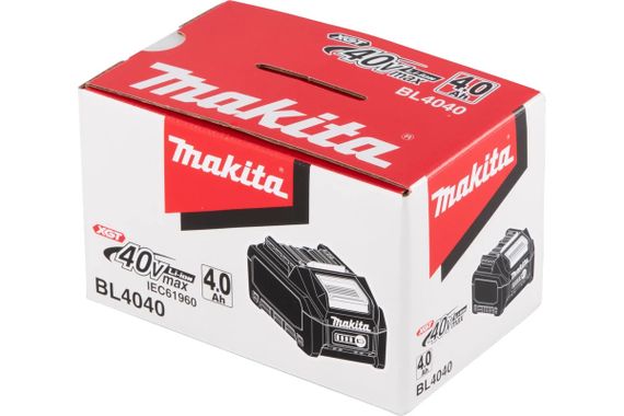 Акумулятор для продукції Makita XGT BL4040 (40 В, 4 А·год, 632N72-7) | Зображення 4