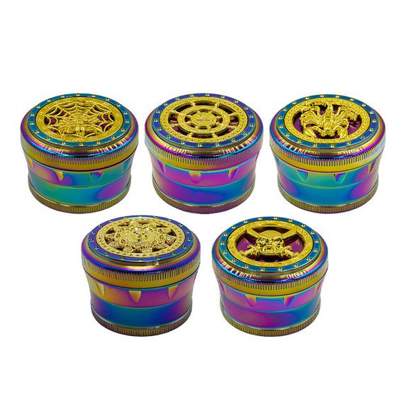 Ручной Металлический Гриндер “Rainbow Grinder Spider” | Зображення 3