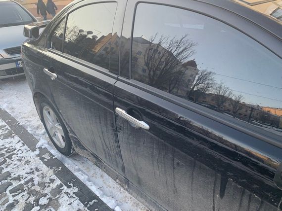 Накладки на ручки (4 шт, нерж.) OmsaLine - Итальянская нержавейка (с чипом) для Mitsubishi Outlander 2012-2021 гг | Зображення 1