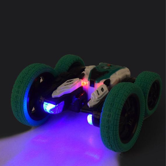 Машинка на радіокеруванні SHT DW02A Trick and Flip RC Car 2.4G Green | Зображення 3