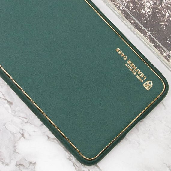 Шкіряний чохол Xshield для Samsung Galaxy A04s Зелений / Army green | Зображення 1