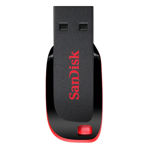 Флешка 32Гб USB 2.0 чорний/червоний Cruzer Blade SanDisk