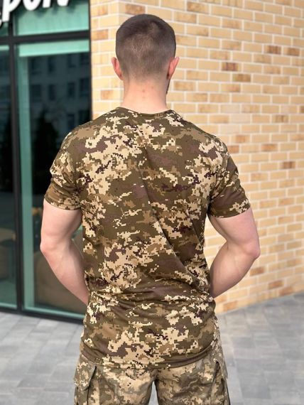 Військова Футболка піксель CoolMax military | Зображення 5
