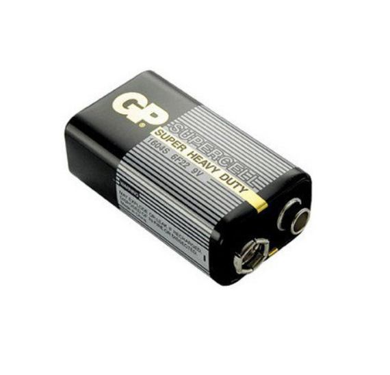 Батарейка сольова V9 1604S-B (пл-1шт) GP Supercell