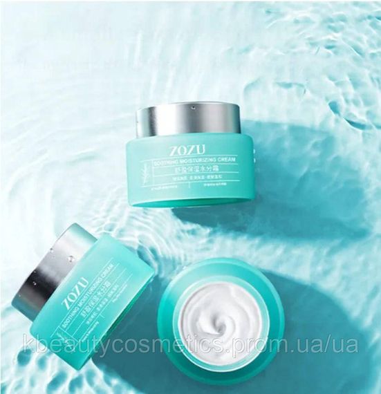 Ніжний крем для зволожування шкіри з екстрактом чайного дерева і гіалуроновою кислотою ZOZU, 50 g | Зображення 1