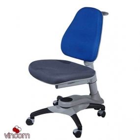 Кресло Goodwin OXFORD (KY618) спинка синяя сидение серое