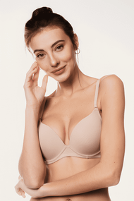 Бюстгальтер с двойным пуш-ап LUNA Viola L1503A0 Бежевый 75B
