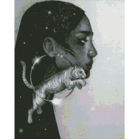 УЦЕНКА!!! Алмазная мозаика "Созвездие тигра" AMO7270-UC 40х50 см